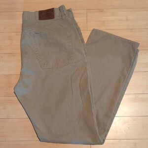 Polo Ralph Lauren Authentic Dungarees Khaki/Tan Chino Pants 34W X 32L
